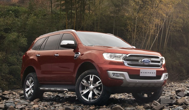 2016 Ford Everest front